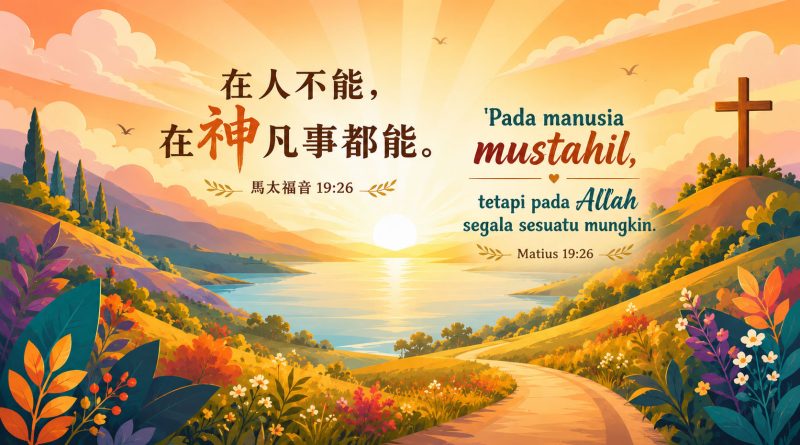 在神凡事都能Bagi Allah Segala Sesuatu Mungkin 在神凡事都能Bagi Allah Segala Sesuatu Mungkin