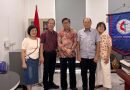 Bishop The Methodist Church in Singapore (MCS) Rev.Philip Lim mengunjungi GMI Konta Pengembangan 新加坡衛理公會會督 林建隆牧師，拜訪印尼衛理公會華人發展年議會
