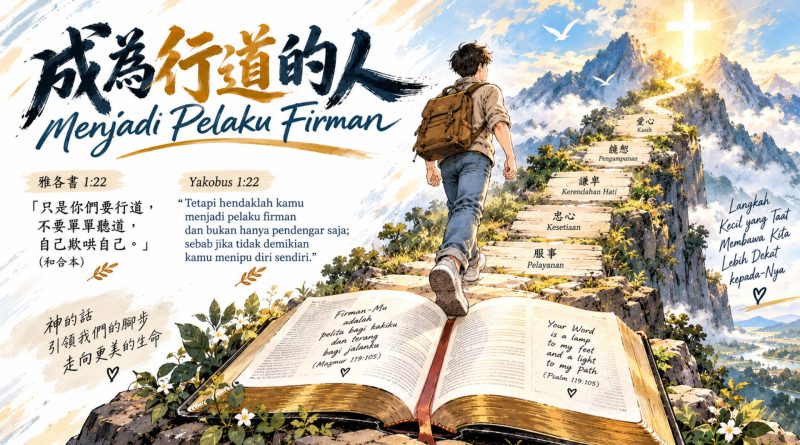 成為行道的人 Menjadi Pelaku Firman 成為行道的人 Menjadi Pelaku Firman